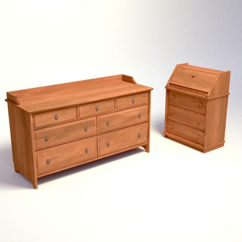 Chest of drawers and cabinet preview image